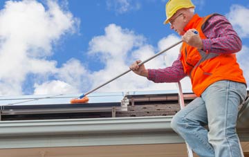 Corris Uchaf soft wash roof cleaning
